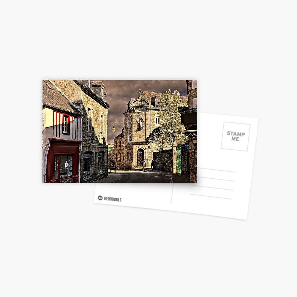 Tréguier Old Town – Brittany France Carte postale 1 work 177647735 carte postale