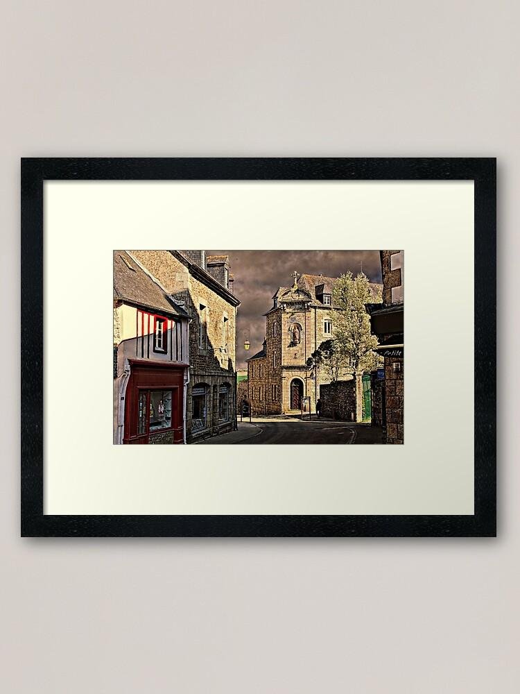 Tréguier Old Town – Brittany France Impression encadrée 1 work 177647735 impression encadree