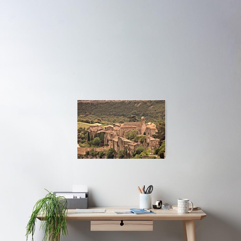 Minerve medieval village in southern France Poster 1 work 177790492 poster