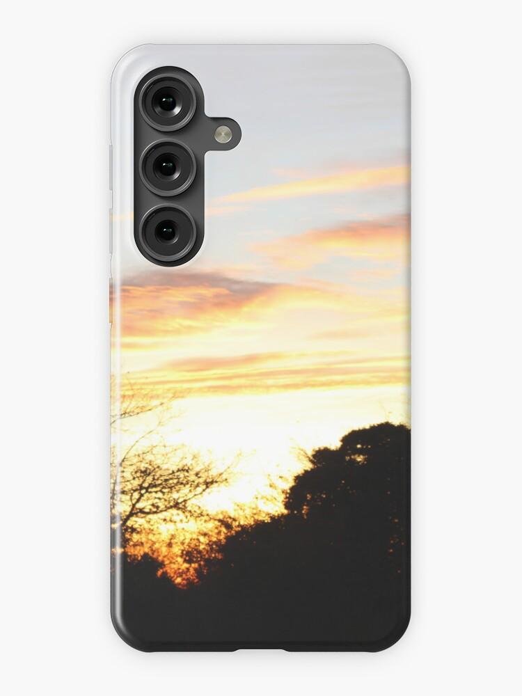 Golden Sunset – Tree Silhouettes Coque Samsung Galaxy 1 work 177822743 coque rigide samsung