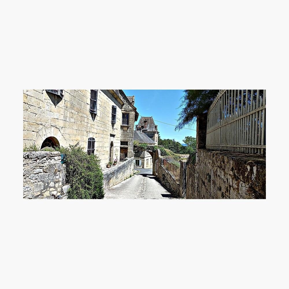 Medieval alley in Saint-Robert, France Impression photo 1 work 177925473 impression photo