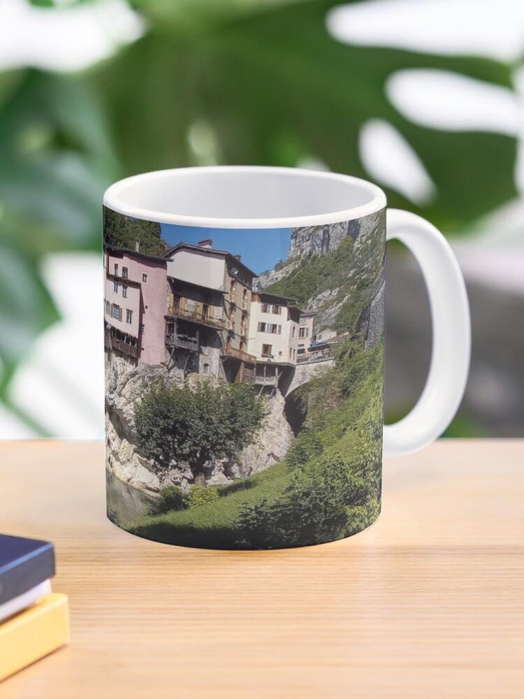 Pont-en-Royans Cliffside Village – Isère France Mug à café 1 work 177926548 mug classique