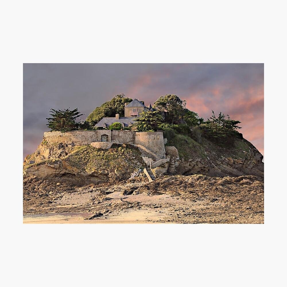 Anse du Guesclin Coastal Island – Brittany Seascape 1 work 178162549 impression photo